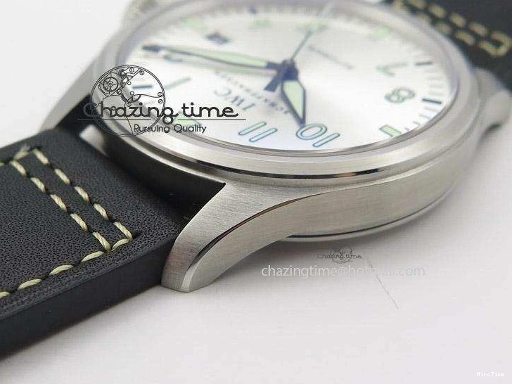 MIROTIME 0224 Pilot Mark XVI “Father & Son 2012” MK Maker SS Sliver Dial A2892 On Black Leather Strap Attractive 7373